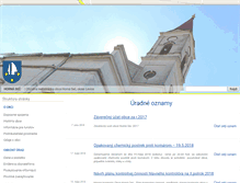 Tablet Screenshot of horna-sec.sk